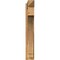 Ekena Millwork Imperial Arts & Crafts Rough Sawn Outlooker, Western Red Cedar, 6"W x 28"D x 40"H OUT06X28X40IMP03RWR - alternate 2